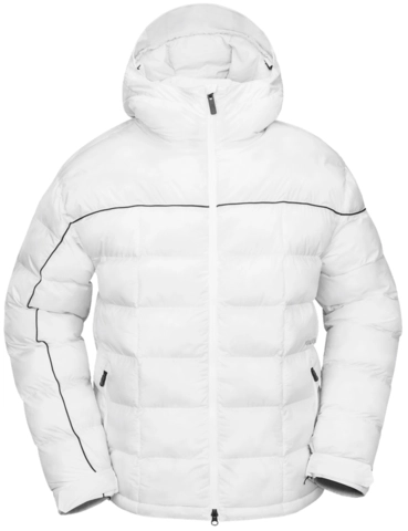 Volcom Sew Down Jacket White Camo