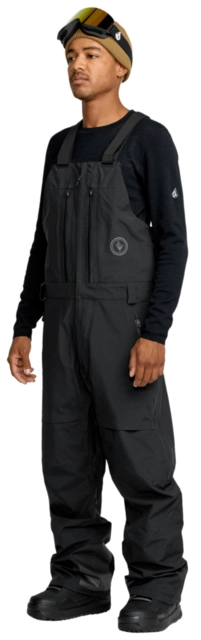 Volcom Anyox Gore-Tex Pro Shell Bib Black - L 