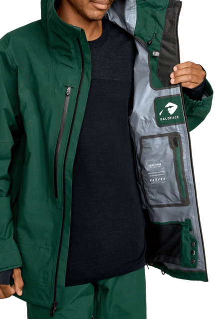 Volcom Anyox Guide Gore Pro Shell Jkt Black Green - M 