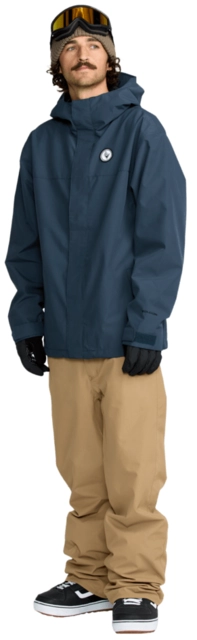 Volcom Buckthreeeighty Jacket Deep Blue - M 