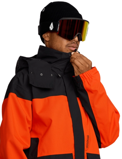 Volcom Kleveland Jacket Orange Shock - L 