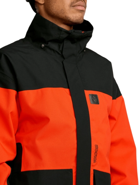 Volcom Kleveland Jacket Orange Shock - L 
