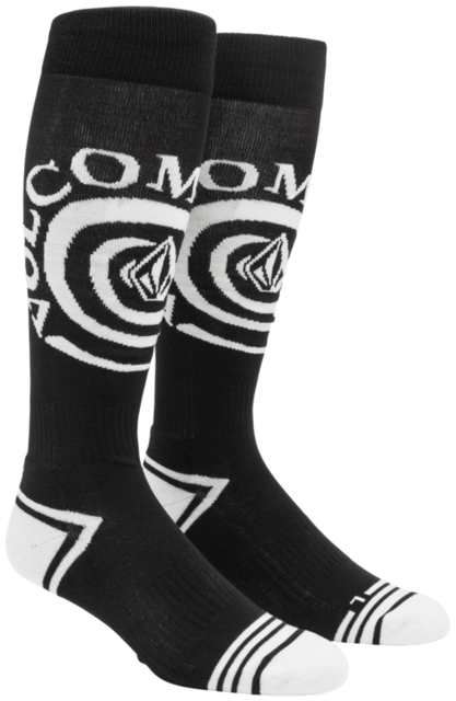 Volcom Spiral Over-The-Calf Sock Black - M 