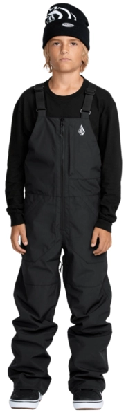 Volcom Barkley Ins Bib Overall Black