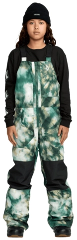 Volcom Barkley Ins Bib Overall Green