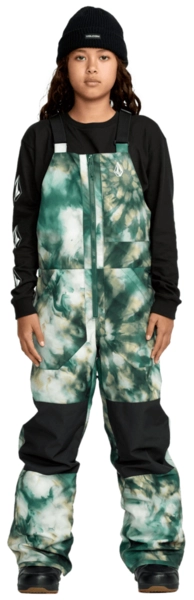 Volcom Barkley Ins Bib Overall Green