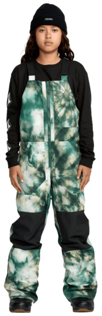 Volcom Barkley Ins Bib Overall Green - L/12år 