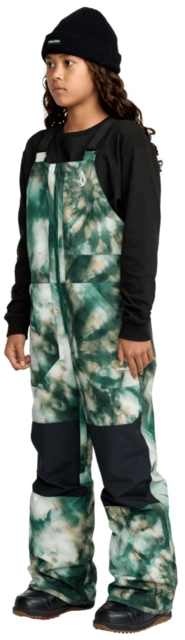 Volcom Barkley Ins Bib Overall Green - L/12år 