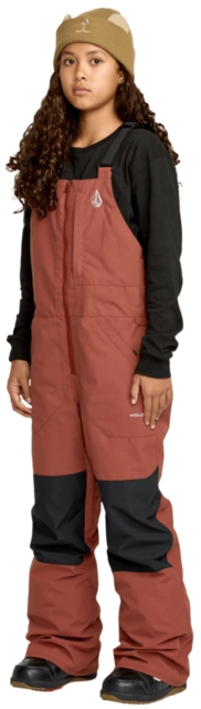 Volcom Barkley Ins Bib Overall Henna - L/12år 