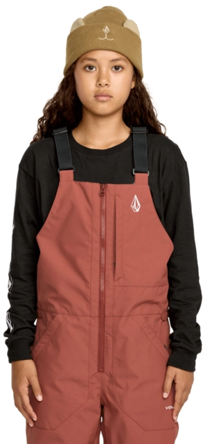 Volcom Barkley Ins Bib Overall Henna - L/12år 