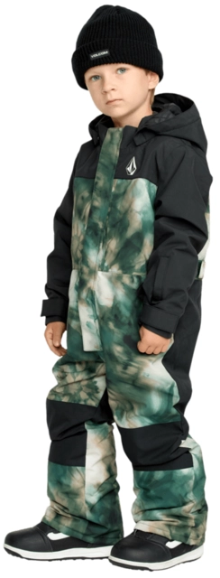 Volcom Little Flurry One Piece Green - 3år 