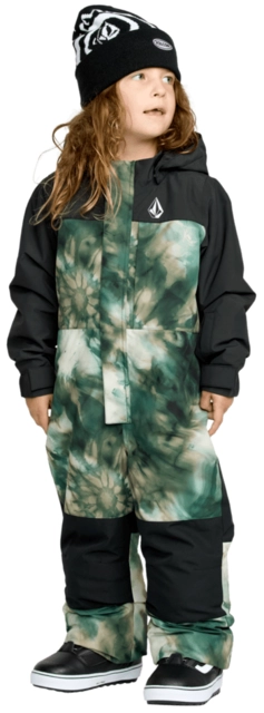 Volcom Little Flurry One Piece Green - 3år 