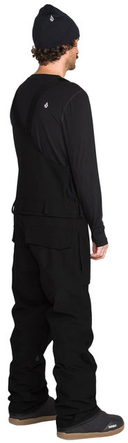 Volcom Roan Bib Overall Black - L 