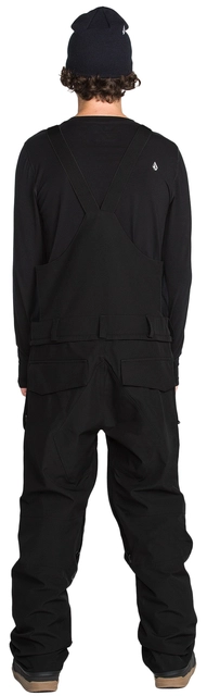 Volcom Roan Bib Overall Black - L 
