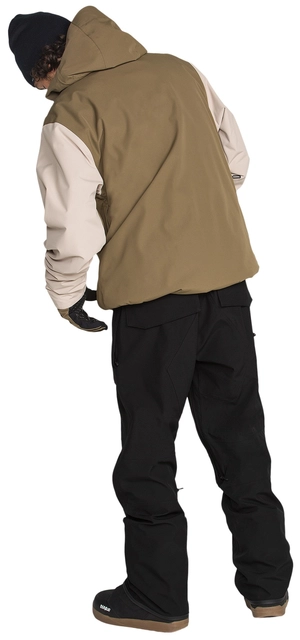Volcom Roan Bib Overall Black - L 