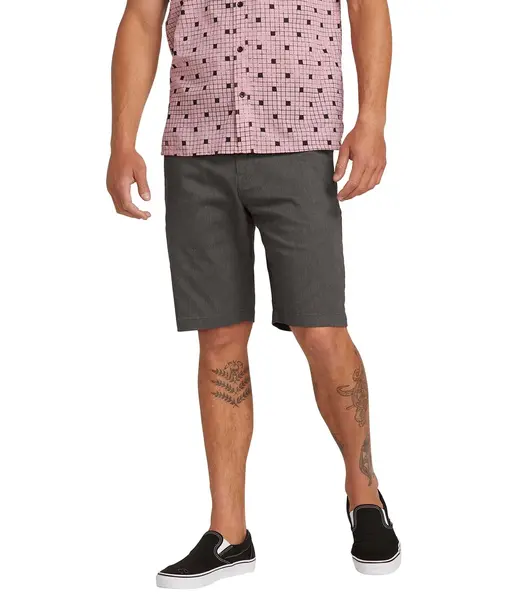 Volcom Frckn Mdn Strch Sht Charcoal Heather