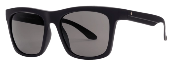 Volcom Jewel Matte Black/Gray Polarized