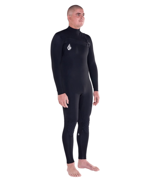 Volcom 4/3mm Chest Zip Fullsuit Black