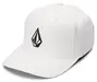 Volcom Full Stone Flexfit Hat White - L/XL