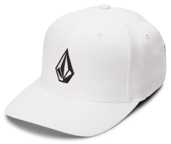 Volcom Full Stone Flexfit Hat White