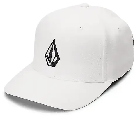 Volcom Full Stone Flexfit Hat White - L/XL 