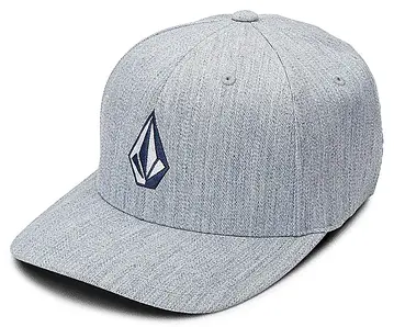 Volcom Full Stone Hthr Flexfit Hat Blue Combo