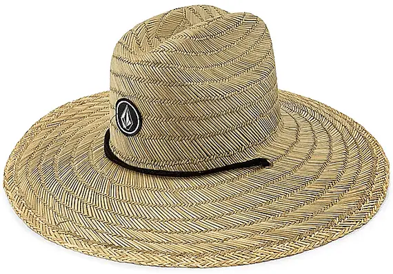 Volcom Quarter Straw Hat Natural - S/M 