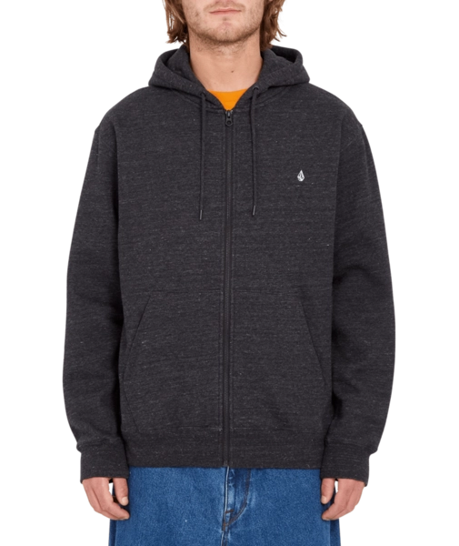 Volcom Sngl Stn Zip Fleece Heather Black