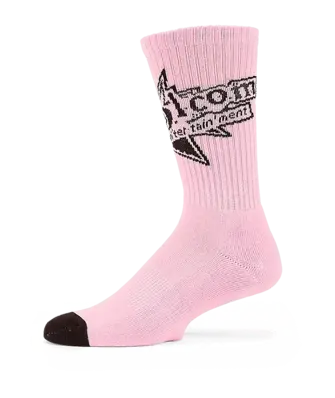 Volcom V Ent Sock Pr Reef Pink - One Size 