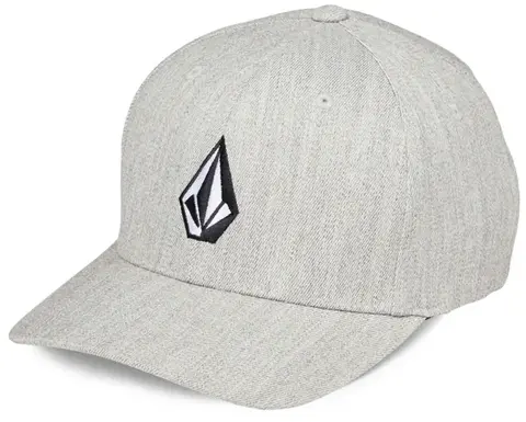 Volcom Full Stone HTH Flexfit Hat Grey Vintage