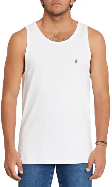Volcom Stone Blanks BSC Tanktop White