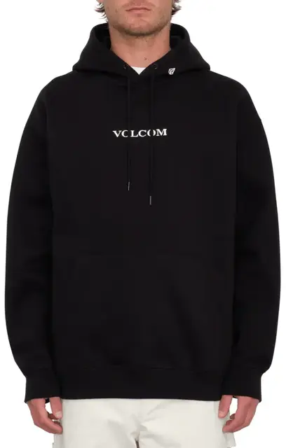 Volcom Stone Pullover Fleece Black - L 