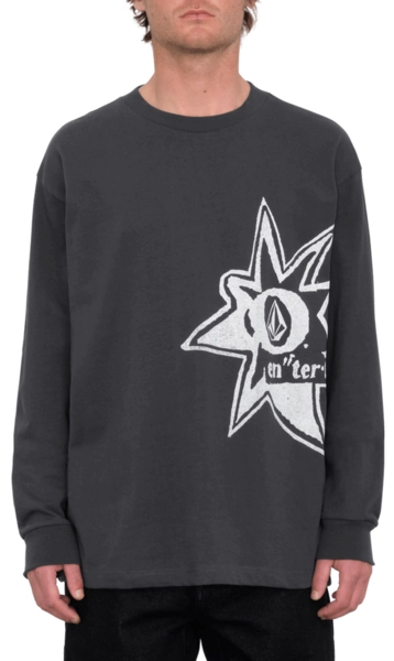Volcom V Ent Stone Burst LS Tee Stealth