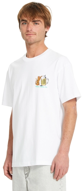 Volcom Curious Cat SS Tee White - M 