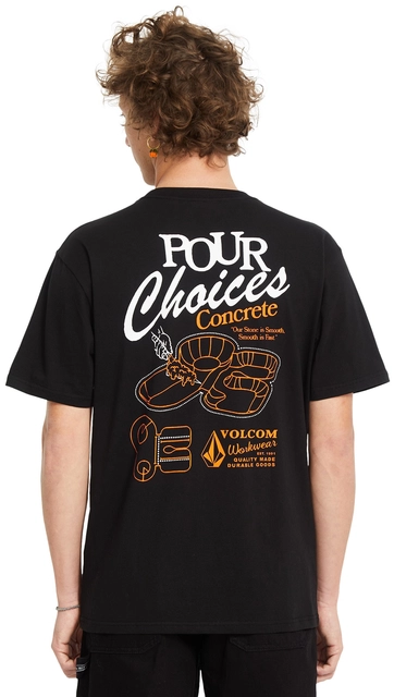 Volcom Pour Choices BSC SS Tee Black - M 