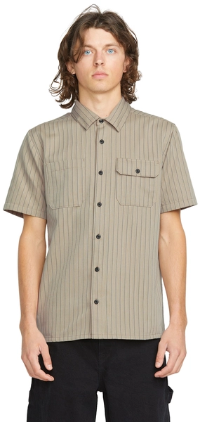 Volcom Trade Stone SS Light Khaki