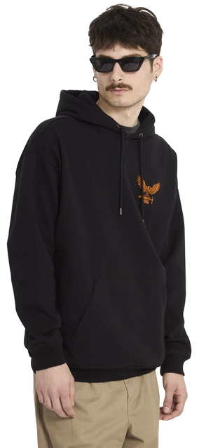 Volcom Hammered Pullover Black - L 