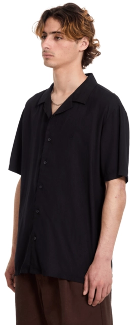 Volcom Single Stone SS Gloss Black - L 