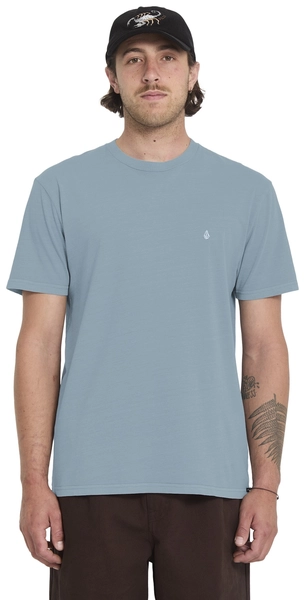 Volcom Solid Stone Emb SS Tee Tradewinds