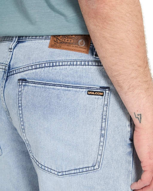 Volcom Solver Denim Worn Light Blue - 30/32 