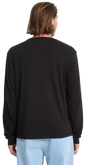 Volcom Stone Blanks Basic LS Tee Black - L 