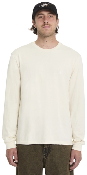 Volcom Stone Blanks Basic LS Tee Dirty White