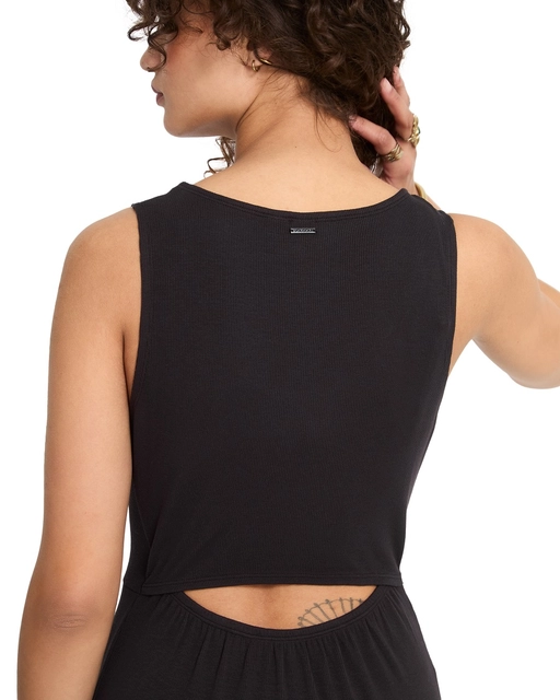 Volcom Draculush Dress Black - S 