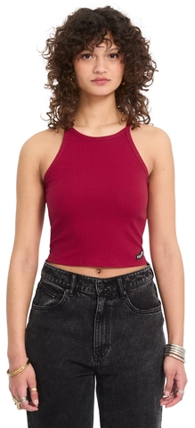 Volcom Leelee Tank Deep Red