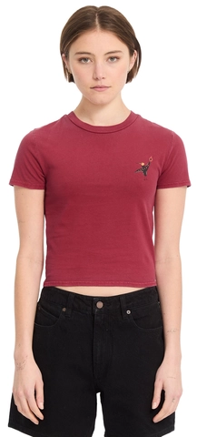 Volcom Moove On SS Tee Deep Red