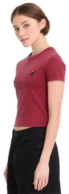 Volcom Moove On SS Tee Deep Red - M 
