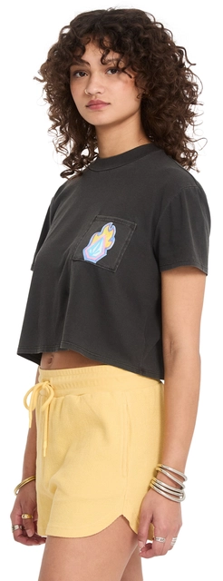 Volcom Pocket Dial SS Tee Vintage Black - S 