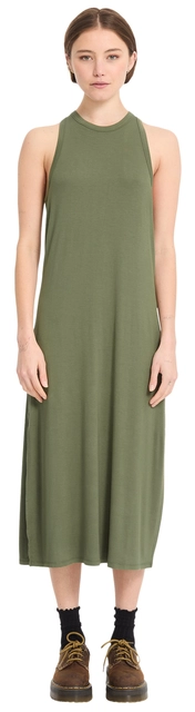 Volcom Stonelight Dress Bayleaf - S 