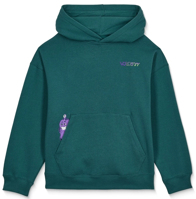 Volcom FA Ben Sanaire Pullover Rifle Green - L/12år 