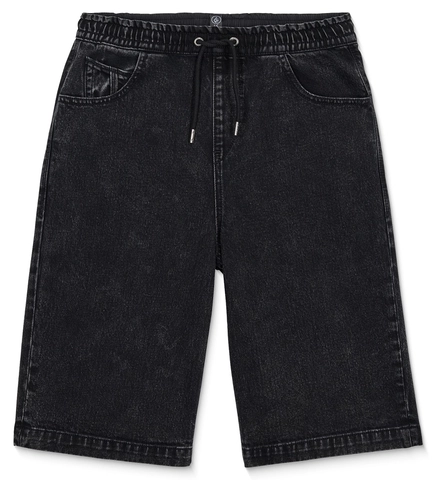 Volcom Freazy Loose Denim EW Short Blackity Black